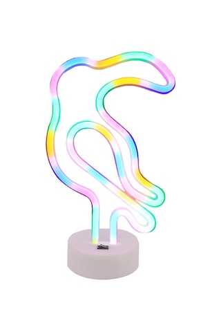 Wezone Usb Ve Pil İle Çalışan 5 Farklı Stilde Neon Gece Lambası - Dekoratif Ve Taşınabilir Diğer