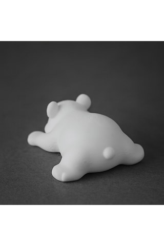 Üzgün Ayı Torpido Süsü - Tatlı Yatan Ayı Araba Dikiz Aynası Süsü - Araç İçi Aksesuar Süsü