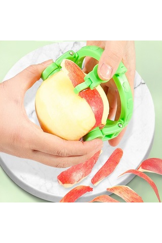 Taşınabilir Ev Hanehalkı Meyve Soyucu Slip Olmayan Tutucu Elma Armut Kiwis Patates İçin Çok Renkli
