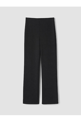Lcw Everyday Siyah Soft Touch Taşlı Kadın Pantolon