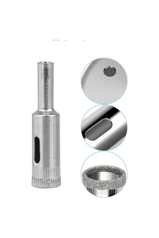 Tongxida 10 Adet Yıkanabilir Elmas Delik Testere, 3-50mm Matkap Ucu Delik Tesisi