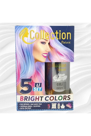 Collection Naturel Saç Boyası Set Gri