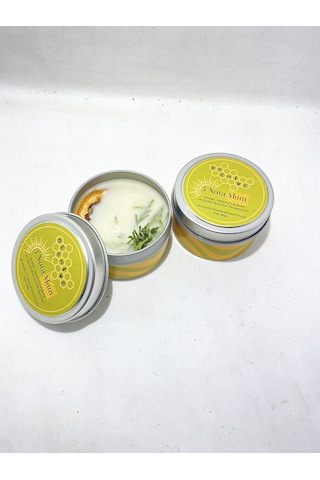 GURUYEMİŞ BOX 3 Nota Hediyelik Mum Soy Wax Candle