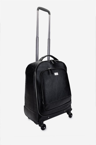 Valmenti Unisex Hakiki Deri Siyah Deri Valiz 147 5085 Valız Y25 Sıyah Dr Siyah