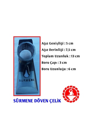 Sürmene El Yapımı Çelik Küçük Keser Keskin Sağlam A + Kalite