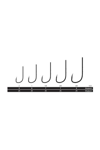 Hayabusa Hbth 282 Delikli Tırnaklı Canlı Yem İğnesi Bait Holter Black Nikel No : 2