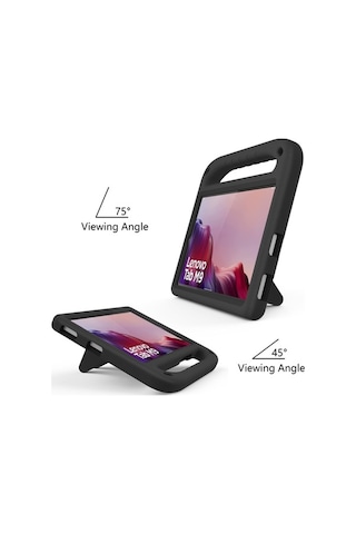 Didadodo Lenovo Tab M9 Kickstand Kılıfı, El Kavrama Eva Darbeye Dayanıklı Tablet Kılıfı Kılıf