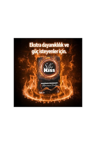Silky Kiss Maximum 12 Adet Tırtıklı Prezervatif