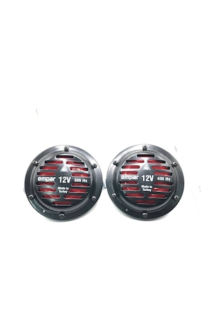 Hella Tip Korna Super Ton Siyah Krom Korna 12v (STS OTO AKSESUAR)
