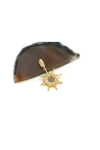 Ajda Charm Çelik Altın Kaplama Kadın Yıldız Model-chr-118 Gold