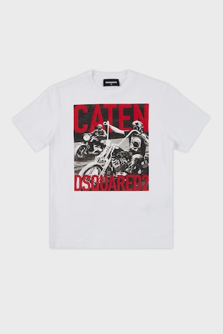 Dsquared2 Çocuk T Shirt Dq0158-d00mq Whıte Beyaz