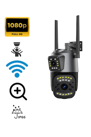Ata Soft 4 Mp Hd Ip Kamera Wifi Çift Lensli Kamera Blm50