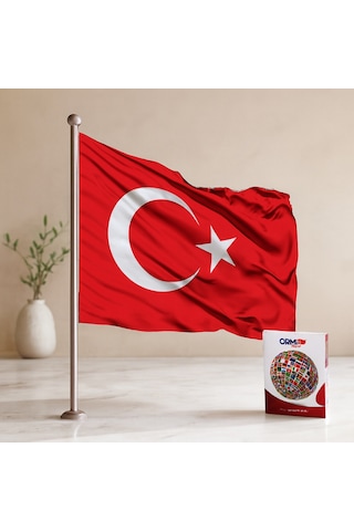 Storeşahin Türk Bayrağı 70x105 Cm Alpaka Kumaş Shn0720