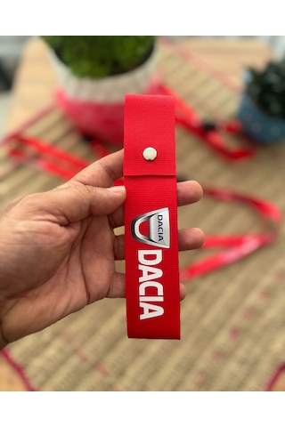 Dacia Tasarımlı, Kırmızı Renk Yüksek Kalite Tampon & Çeki İpi