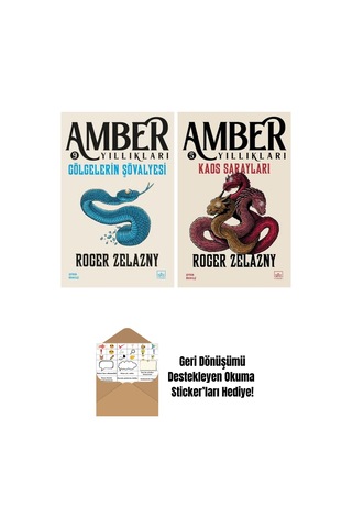Gölgelerin Şövalyesi Amber Yıllıkları 9 + Kaos Sarayları Amber Yıllıkları 5