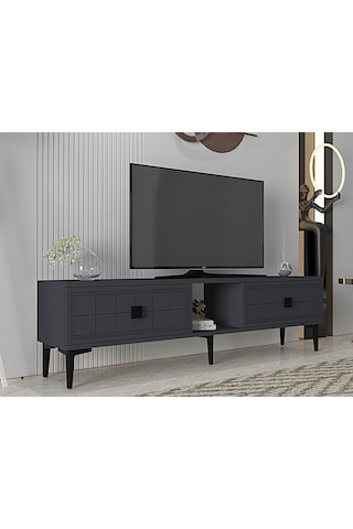 Tsa1501a - Yuka Tv Stand Antrasit 150cm Antrasit / Koyu Gri