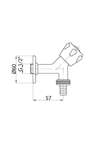 Gpd Çamaşır Musluğu Cms01 Krom