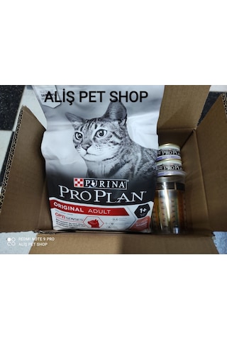 Pro Plan Somon Ve Pirinçli Yetişkin Kedi Maması 1,5kg 2 85 Gr Yaş Mama Hediyeli