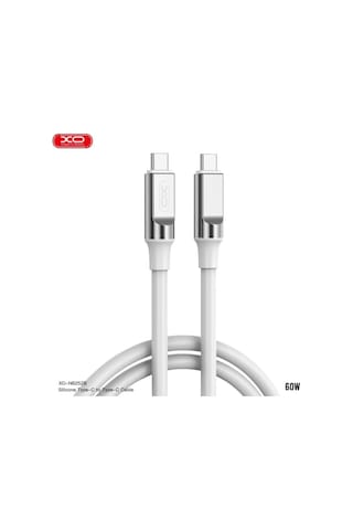 Xo Nb-q252b 60w Pd Fast Quick Hızlı Usb-c Type-c Android Apple iPhone İpad Macbook Uyumlu Veri & Şarj Kablosu