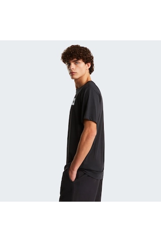 The North Face M Evolution Box Half Dome Regular Short Erkek T-shirt-32578 Siyah