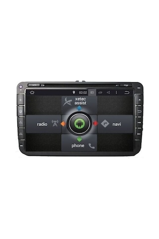 Xetec Xa-8781 Volkswagen 8"  Digital Tft Lcd Multimedia