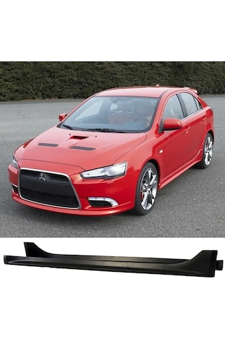 Mitsubishi Lancer Twin Marşpiyel Seti Siyah Plastik 2006-2015