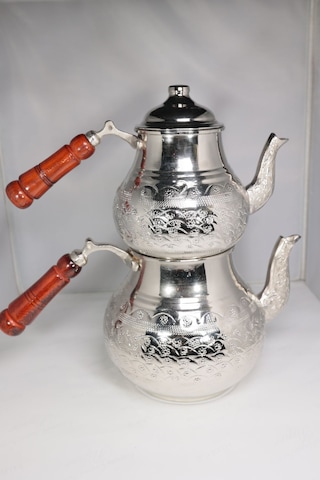 Çaydanlık Bakır Gümüş