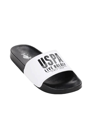 U.s. Polo Assn. Erkek Terlik Beyaz 101685200 Gusty 4fx 24ys94001207 S9402 Beyaz