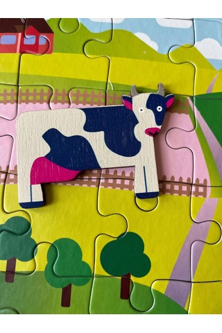 Alice And Grace Imaginory Figürlü Puzzle Çiftlik