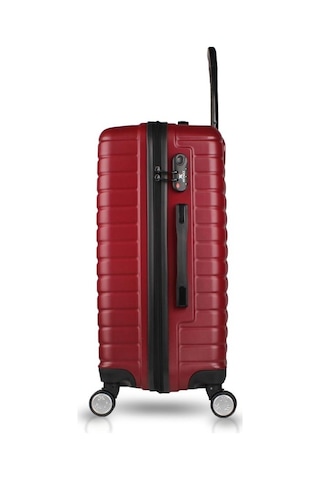 My Valice Croc Abs Büyük Boy Bordo Valiz Bordo