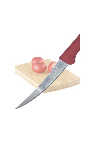 Marob Paslanmaz Çelik Mutfak Sebze Domates Bıçağı Siyah