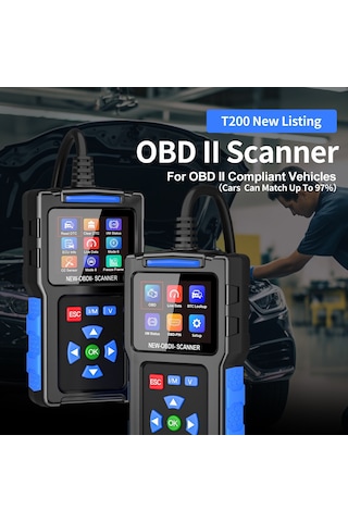 Otomobil Arıza Teşhis Cihazı Obd2 Motor Test Cihazı Elm327 T200