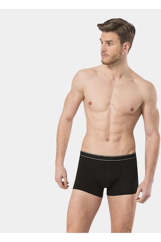 Türen Erkek Likralı Boxer 165/Siyah 001