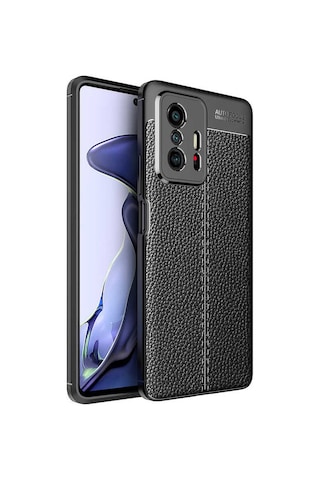 Xiaomi Mi 11t Pro 5g Kılıf Zore Niss Silikon Kapak Siyah