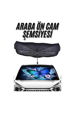 Home Güneş Önleyici Katlanabilir Oto Araba Güneşlik Şemsiye Tip Ön Cam