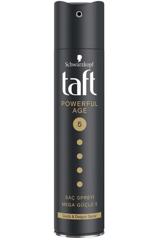 Taft Powerful Age İnce ve lamış Saçlar İçin Sprey 2 x 250 ML