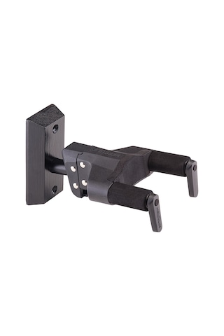 Hercules Hcgsp-38wbk+ Kilitli Gitar Duvar Askısı Siyah Gitar Duvar Askısı Guitar Hanger