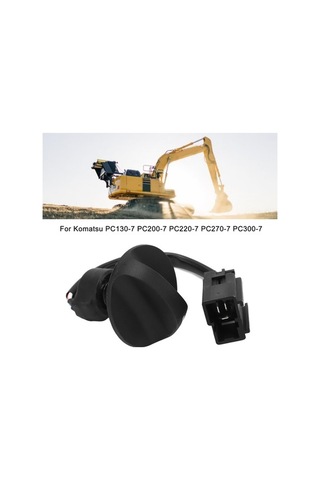 Pazly Komatsu Pc Serisi Ekskavatör Gaz Motor Düğmesi - Dayanıklı Abs Ve Alaşımlı Çelik Anahtar