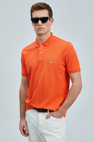 Lufian Erkek Polo Yaka T Shirt 111040206 Turuncu Turuncu