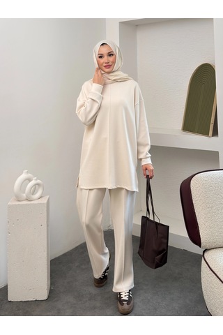 Mihran Butik Premium Model Modal Kumaş Kadın Alt Üst Takım Taş