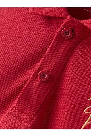 Gsstore Galatasaray Erkek Ata Polo T-shirt E251280 Kırmızı