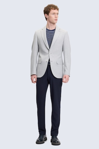Hatemoğlu Gri Slim Fit Mono Yaka Klasik Ceket