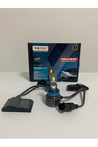 Sılver H11 Led Far Ampulü 60waat 18 Bin Lümen 12v 24v Uyumlu