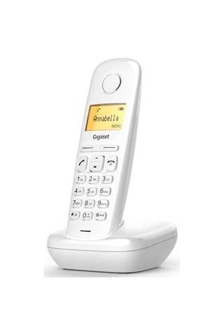 Gıgaset A170 Kablosuz Lcd Ekranlı Telefon Beyaz-209964