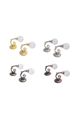 1/2/3 Alüminyum Alaşımlı Şık Görünümlü Metal Perde Seiko 2'li Set Diğer