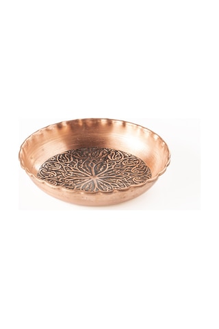 Dmt Copper Home Gaziantep Bakır Çerezlik Seti Kuruyemiş 6 'lı Set 14cm X 2,5cm