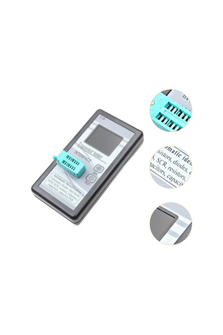 Suntek Transistör Test Cihazı Hafif Esr Metre Siyah-kabuk