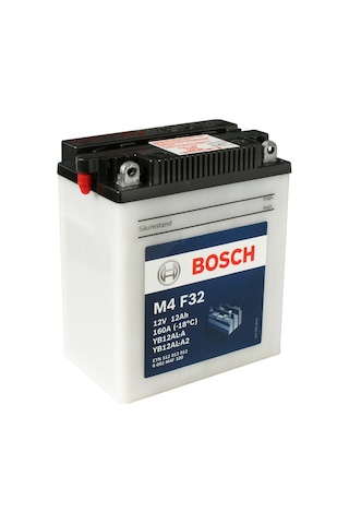 Bosch 12 Ah M4f32 Yb12al-a2 Motosiklet Aküsü N11.8737