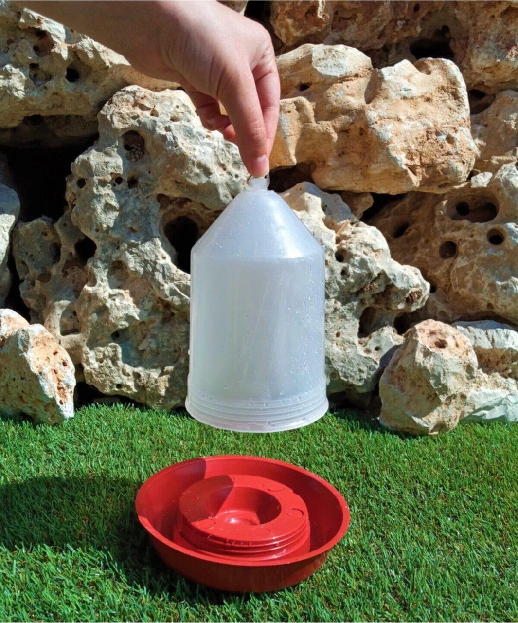 2 Li Set 0,75 Lt Suluk 0,75 Kg Yemlik Tavuk Yemliği Tavuk Suluğu Civciv Yemliği Civciv Suluğu