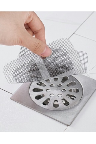 50 Adet Banyo Gider Süzgeci Sineklik Tamir Kiti Pratik Gider Ve Süzgeç Onarım